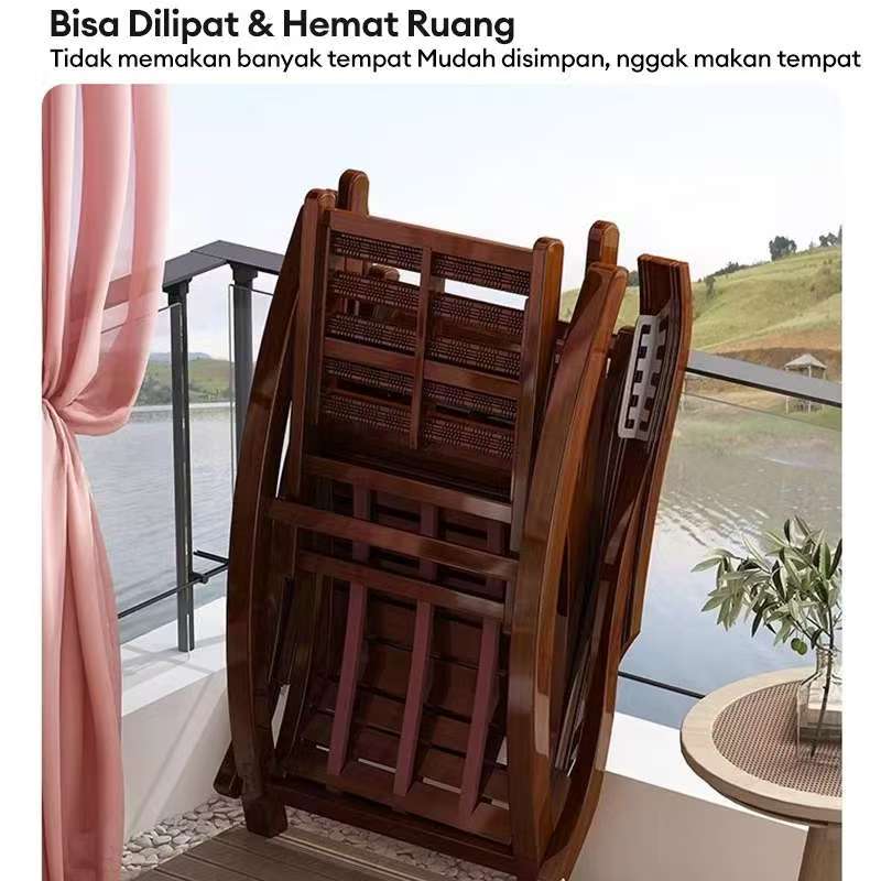 Goyang kayuKursi/Kursi kayu/Kursi goyang/Kursi Goyang Kursi/Kursi Portabel