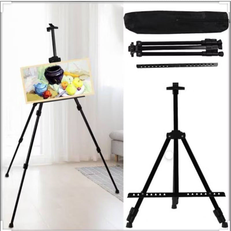 Standing White Board Stand Lukisan Foto