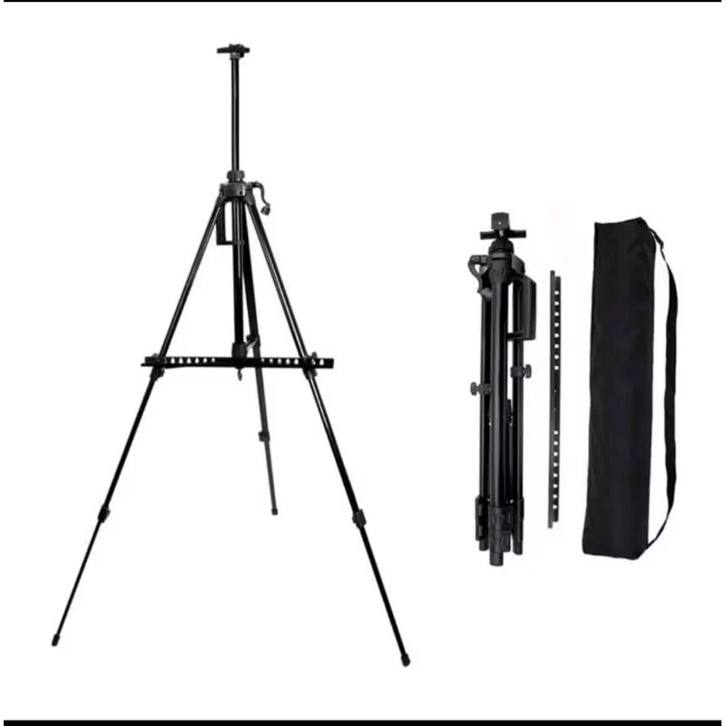 Standing White Board Stand Lukisan Foto